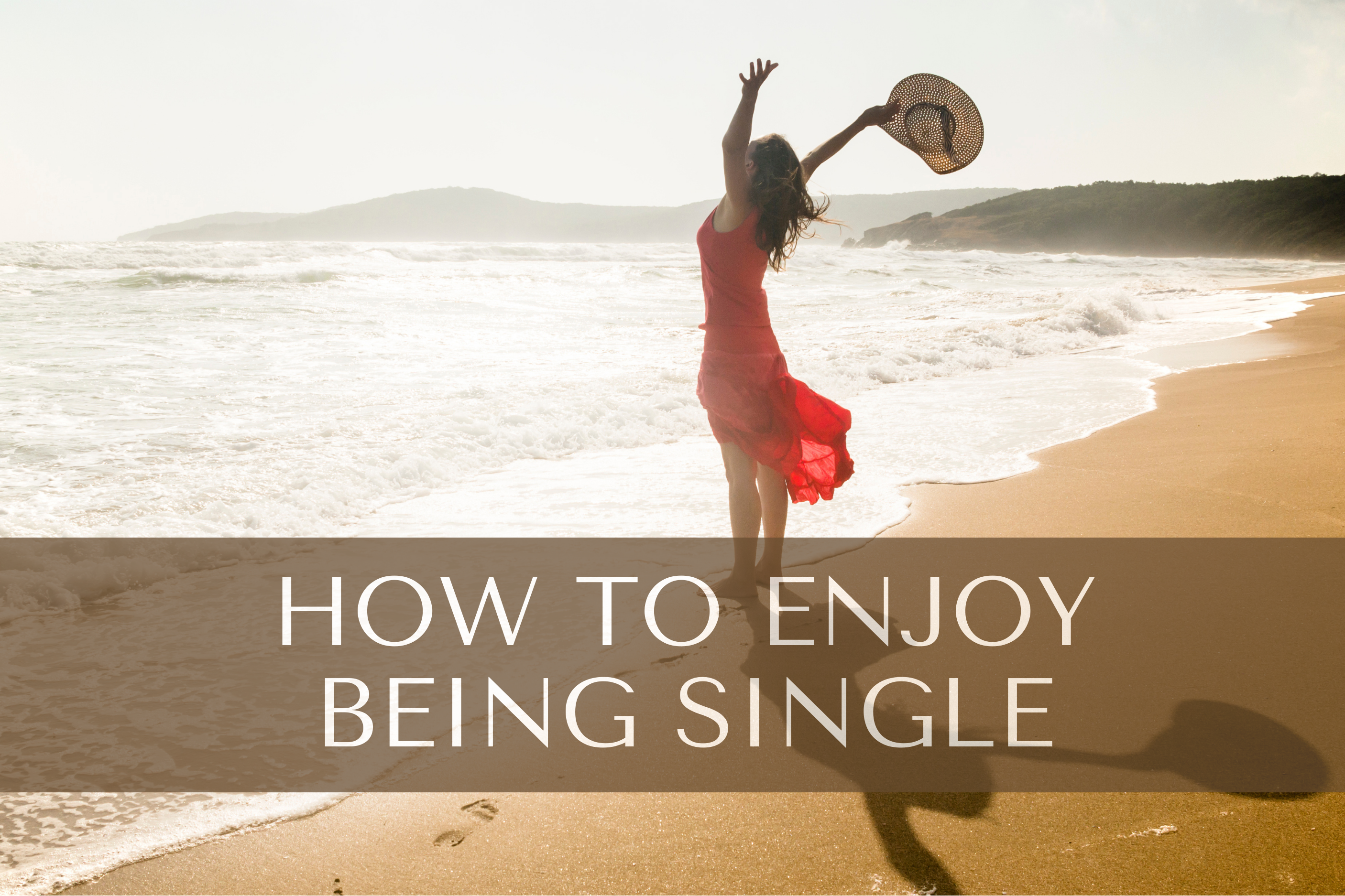 how to be okay being single